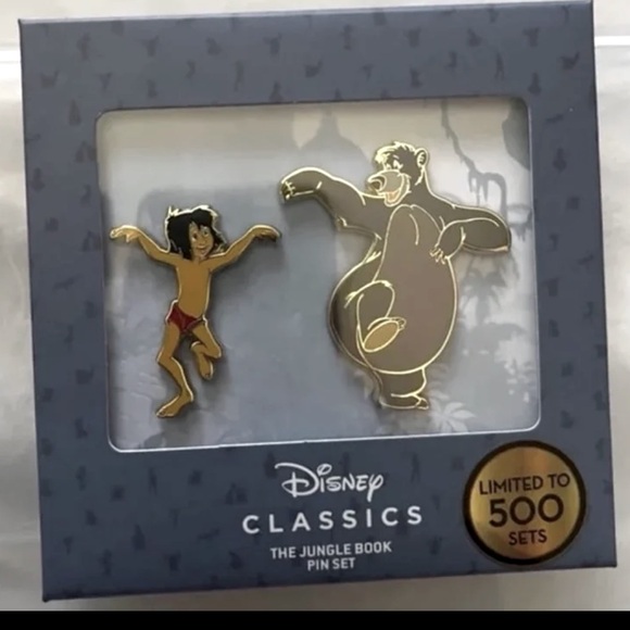 Exclusive Disney Junglebook Pin Set - Picture 1 of 3